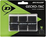 Tennis Racket Grip Tape DUNLOP Gecko-Tac wrap black - Omotávka na raketu