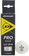 Dunlop Pro Tour 40+ ** (3 pcs) white - Table Tennis Balls