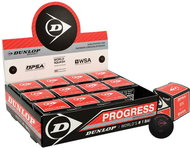 Dunlop Progress, 12 pcs - Squash Ball