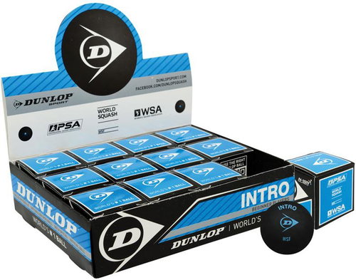 Dunlop Intro, 12 pcs - Squash Ball - Main image