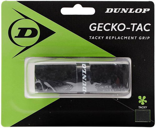 Dunlop Geko Tac basic wrap black - Tennis Racket Grip Tape - Main image