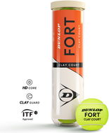Tenisový míč Dunlop Fort Clay Court - Tenisový míč