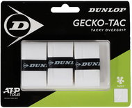 Dunlop Geko Tac wrap white - Tennis Racket Grip Tape