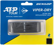 Dunlop Viper Dry base wrap black - Tennis Racket Grip Tape