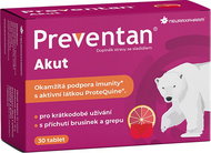 Preventan Akut with cranberry and grapefruit flavour 30 tablets - Dietary Supplement