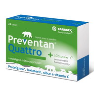 Preventan Quattro 24 tablets eucalyptus and mint - Dietary Supplement