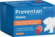 Preventan Clasic with raspberry and grapefruit flavour 90 tablets - Dietary Supplement