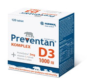 Preventan Complex D3 1000IU 120 tablets - Dietary Supplement