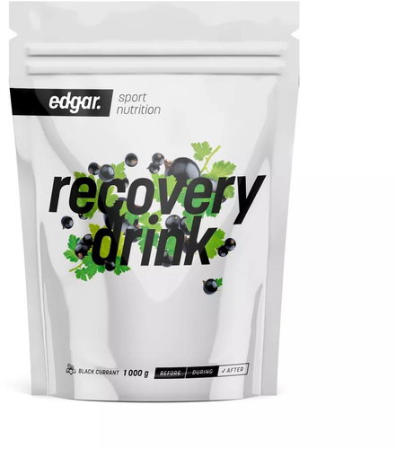 Edgar Recovery Drink 500 g, blackcurrant - Energy Drink - Main image