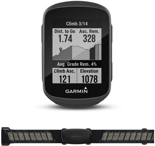 Edge 130 Plus HR Bundle - GPS Navigation - Main image