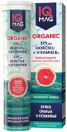 IQ Mag ORGANIC Mg+B6, šumivé tablety - Hořčík