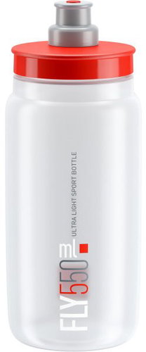 ELITE FLY clear/red logo, 550ml - Drinking Bottle - Main image