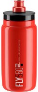 ELITE FLY palack, 550 ml, piros/fekete logó - Kulacs