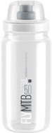 ELITE FLY MTB bottle clear/grey logo, 550ml - Drinking Bottle