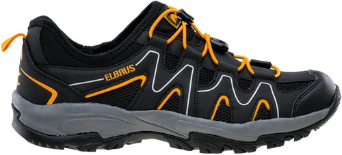 Elbrus Gerdis, Black/Dark Grey/Radiant Yellow, size EU 42/279mm - Trekking Shoes - Main image
