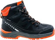 Elbrus Tares mid wp jr Black/Dark grey/Orange - Trekking cipő