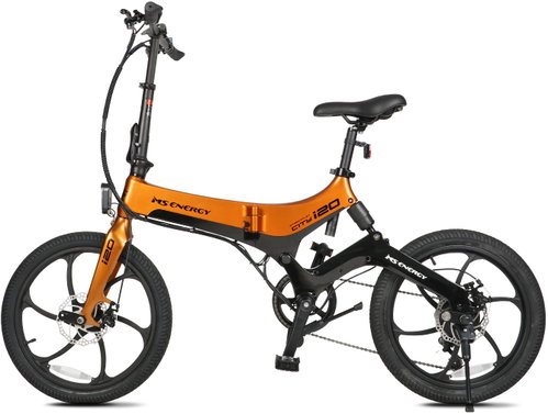 MS Energy eBike i20 Black/Orange - Electric Bike - Main image