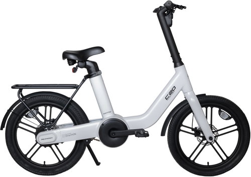 MS Energy eBike c20 White - Electric Bike - Main image