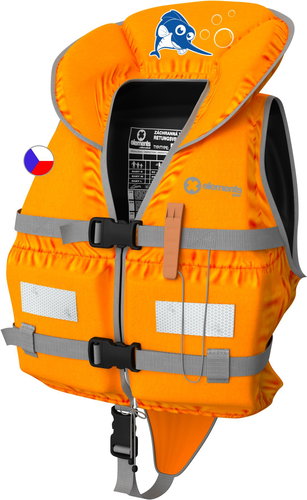 ELEMENTS GEAR Baby plus, orange, sized 1.5 mm, dia. M - Swim Vest - Main image