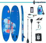 Aquatone Mist 10.4 + mobile case and boat bag blue - Paddleboard
