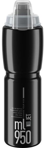 Elite JET PLUS Black/Grey Logo, 950 ml - Drinking Bottle - Main image