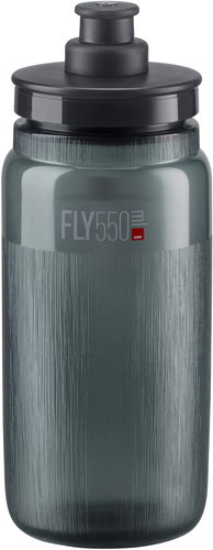 Elite Fly Tex 550 ml transparent/grey - Drinking Bottle - Main image