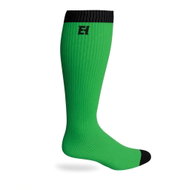 Elite Hockey Pro Liner JR hockey socks, lime - knee socks