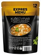 Expres Menu Chicken Broth with Meat and Vegetables - MRE