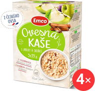 Emco Ovesná kaše s jablky a skořicí 4 x (5x55g) - Ovesná kaše
