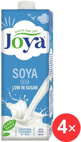 Joya sójový nápoj natural+Ca 4 x 1L  - Rostlinný nápoj - Hlavní obrázek