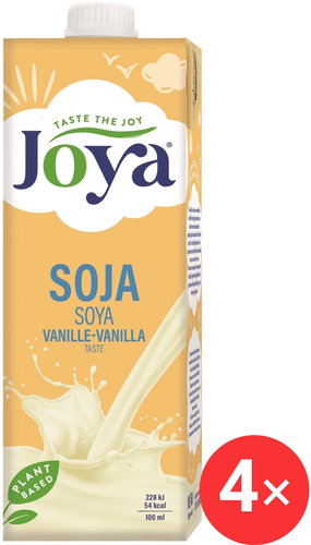 Joya soy vanilla drink 4 x 1L - Plant-based Drink - Main image