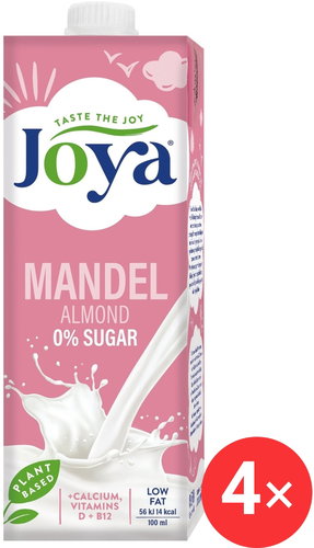 Joya almond drink 4 x 1L - Plant-based Drink - Main image
