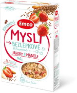 Müsli Emco Mysli pohánkové – jahoda a mandle 340 g - Müsli