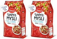 Emco Super mysli bez přidaného cukru s jahodami 2 x 500g - Müsli