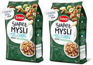 Emco Super mysli bez přidaného cukru ořechy a mandle 2 x 500g - Müsli