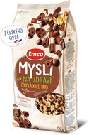 Muesli Emco Mind Crunchy - Chocolate Trio, 750g - Müsli