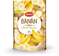 Emco Mrazom sušený banán 40 g - Lyofilizované ovocie
