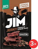 Jim Jerky divočák s pepřem 3 x 23 g - Sušené maso