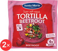 Santa MariaVeggie tortilla červ.řepa2 x 240g B12 - Tortila