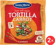 Santa Maria Veggie tortilla carrot 2 x 240g B12 - Tortilla