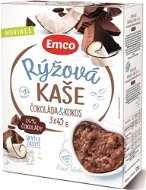 Emco Rýžová kaše čokoláda & kokos, 3 × 45 g - Rice Porridge