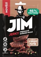 Jim Jerky hovězí s příchutí 3 druhy pepře 23 g - Sušené maso
