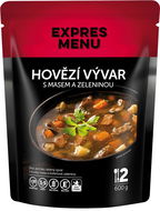 Expres Menu Hovězí vývar se zeleninou 600 g - MRE