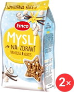 Emco Think Crunchy - vanilla and coconut 2 x 500 g - Muesli