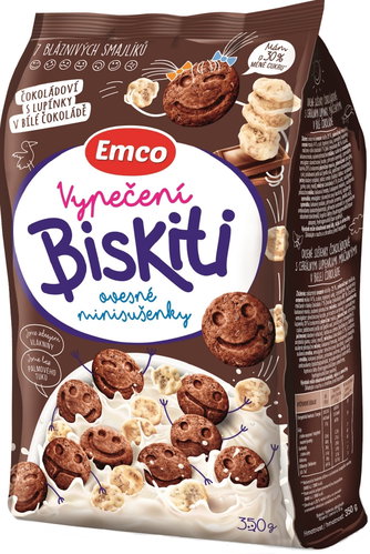 Emco Biskiti s lupínky 350 g   - Cereals - Main image