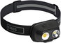 Headlamp EMOS COB LED + LED rechargeable headlamp P3542, 500 lm, Li-Pol 1200 mAh, warm + neutral white - Čelovka
