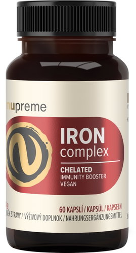 Nupreme Iron Chelate 60 capsules - Iron - Main image