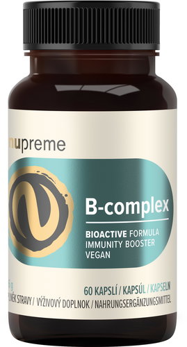 Nupreme B - Complex Bioactive 60 capsules - B Complex - Main image