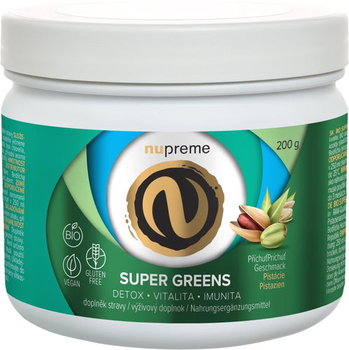 Nupreme Super Greens 200 g BIO - Dietary Supplement - Main image