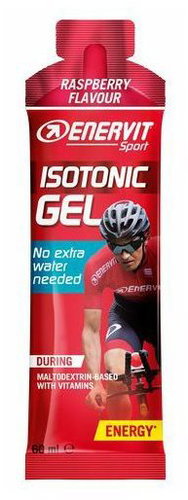 ENERVIT Isotonic Gel, 60ml, Raspberry - Energy Gel - Main image